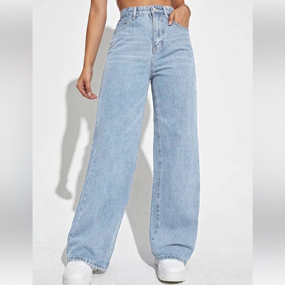 SHEIN Denim Jeans women